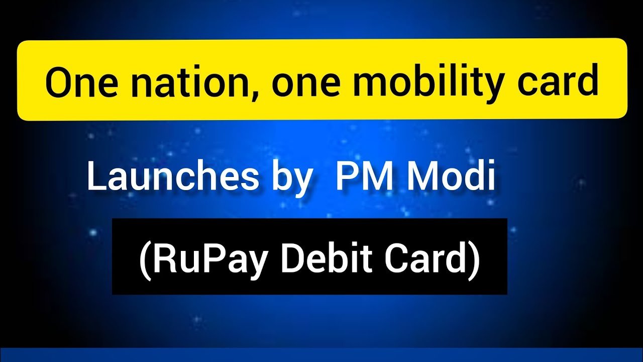 One Nation One Mobility Card