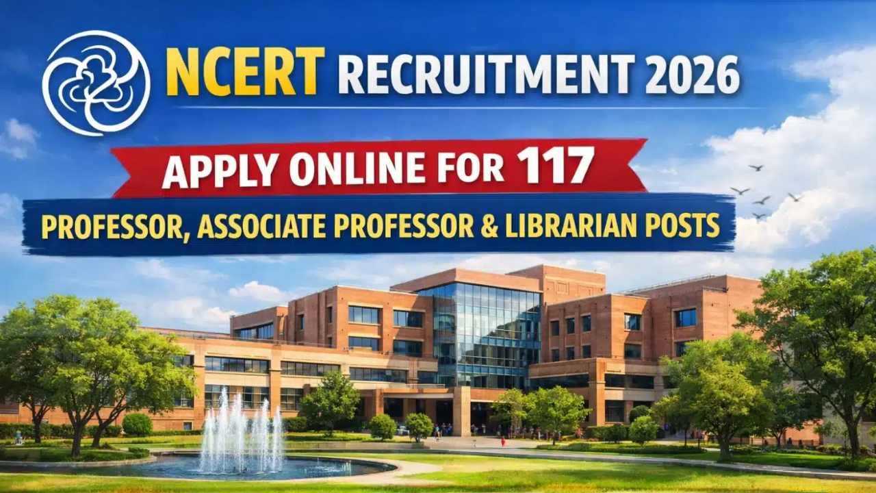 NCERT Professor Recruitment 2026