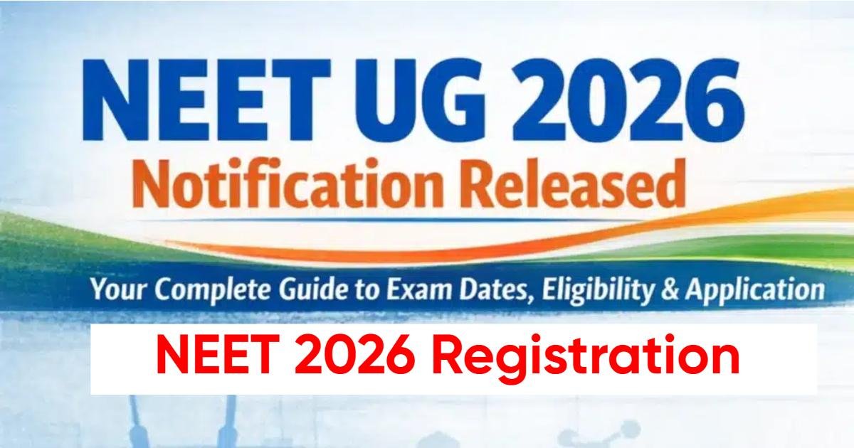 NEET 2026 Registration