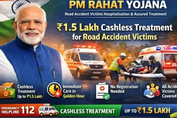 PM Rahat Scheme:Who Is Eligible And How The Cashless Road Accident Scheme Works?