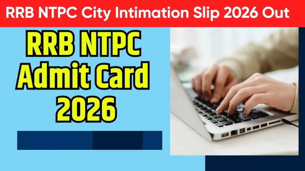 RRB NTPC Admit Card 2026