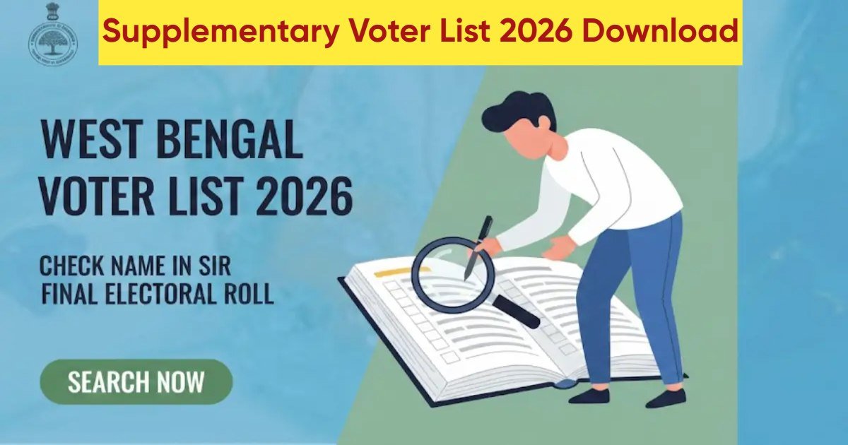 Supplementary Voter List 2026 Download
